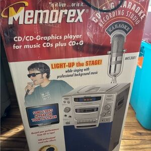 Memorex CD/CD+G Karaoke Player